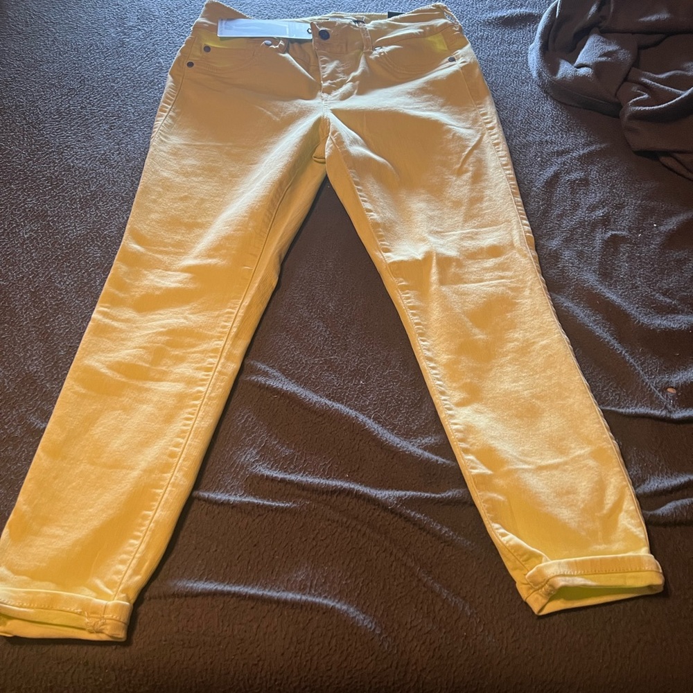 Citron Yellow Torrid jegging